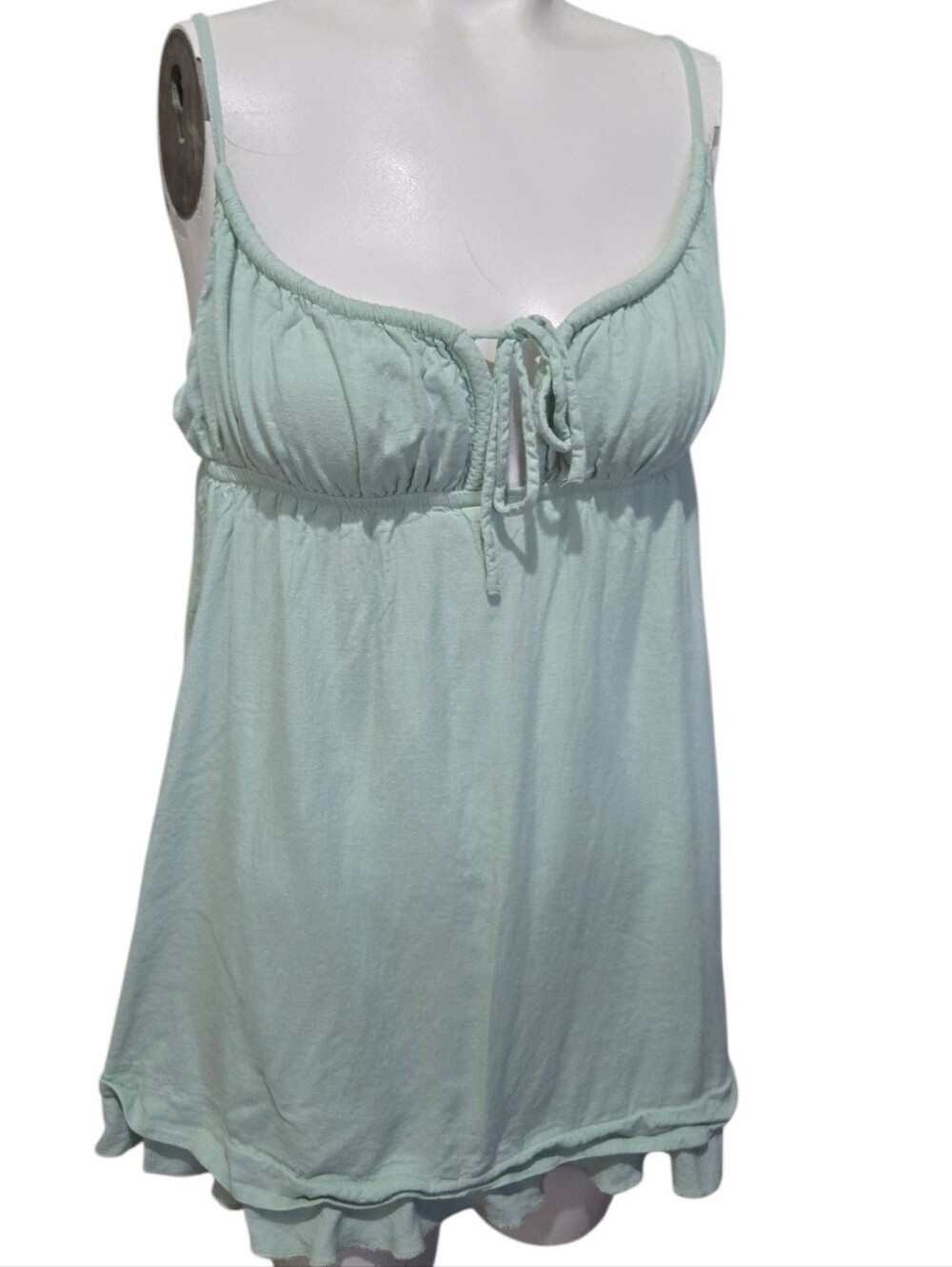 Princess Polly Mint Green Babydoll Mini Dress US 8 Tunic